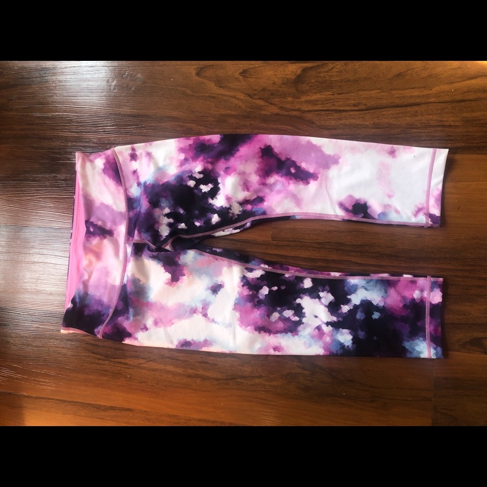Lululemon Blooming Pixie Wunder Under Crops